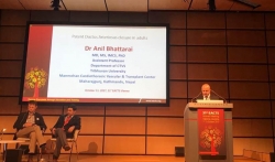 Addressing at 31st EACTS conference in Vienna