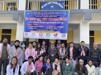 Free Health Check-up Camp in Siranchowk, Gorkha